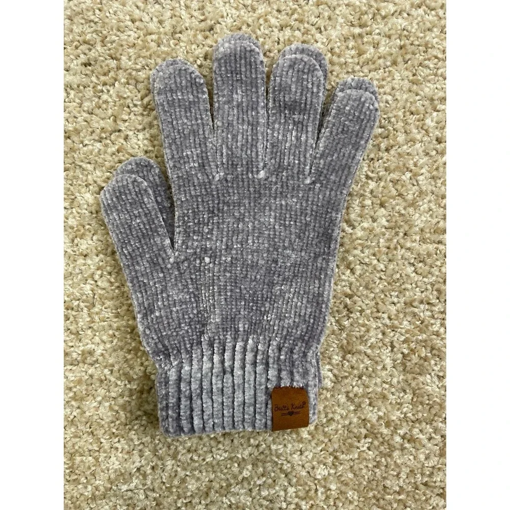 Britts Knits Mainstay Cuffed Gloves Green Women's‎ One Size New